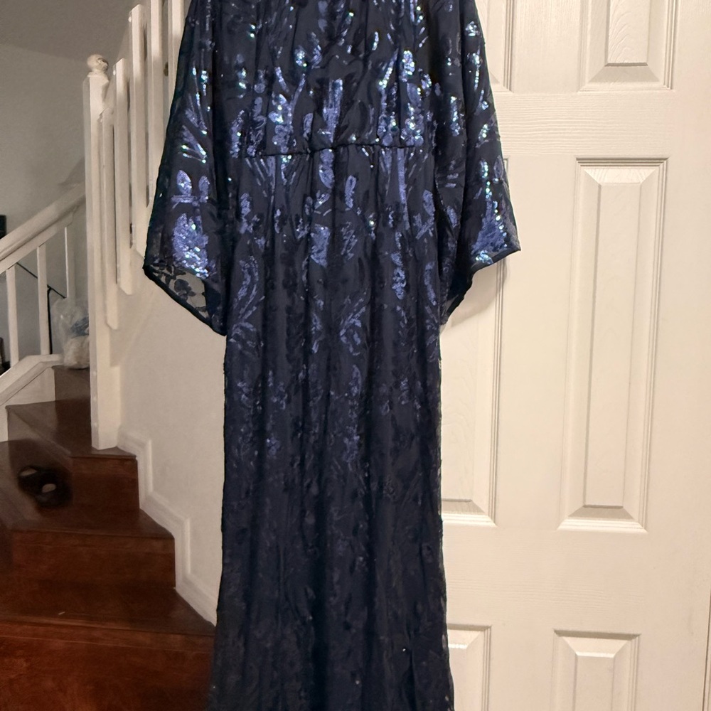 Dainty Jewells Midnight Blue Sequin Dress